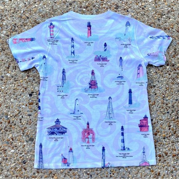 Like New Lighthouses of the Southeast Artisans Apparel Shirt Size M - Picture 7 of 9